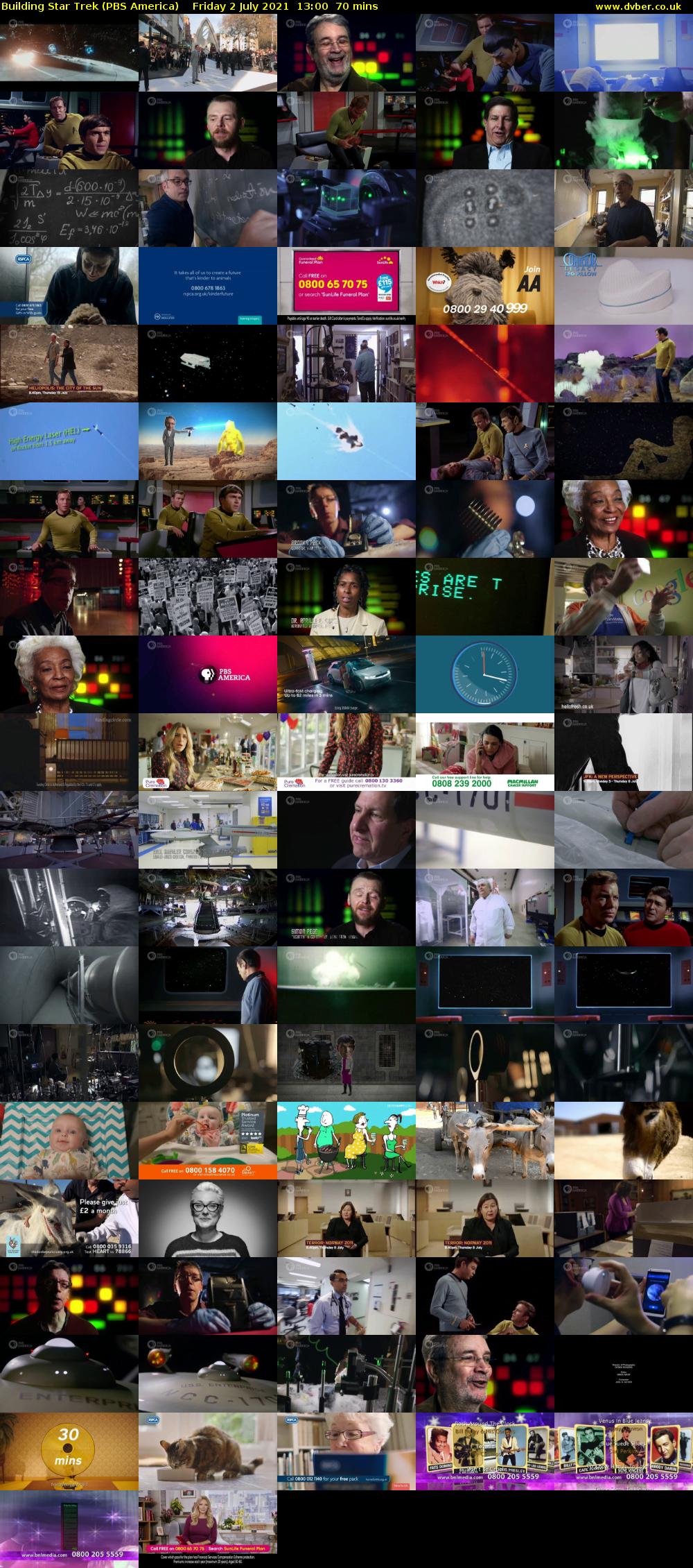 Building Star Trek (PBS America) Friday 2 July 2021 13:00 - 14:10