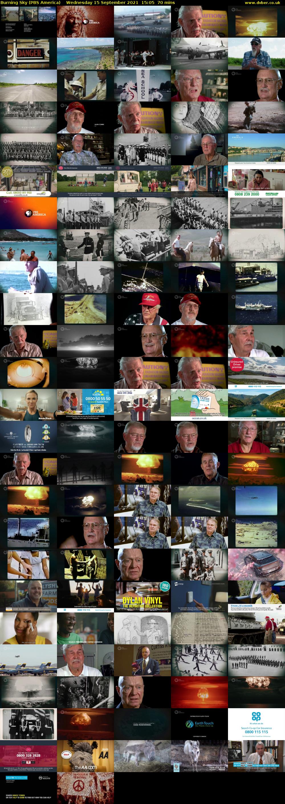Burning Sky (PBS America) Wednesday 15 September 2021 15:05 - 16:15