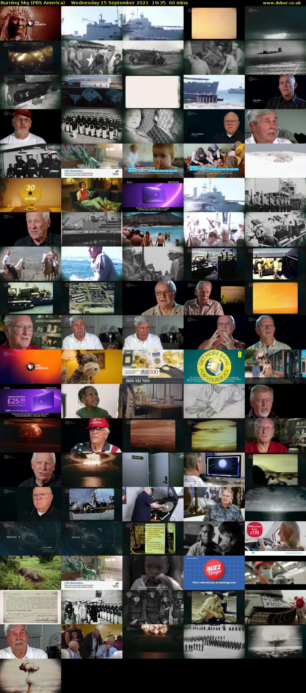 Burning Sky (PBS America) Wednesday 15 September 2021 19:35 - 20:35