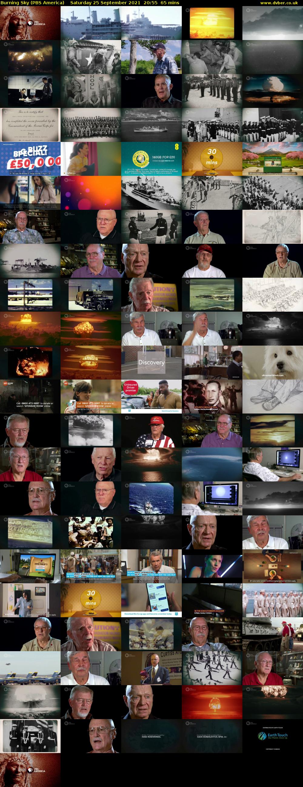 Burning Sky (PBS America) Saturday 25 September 2021 20:55 - 22:00