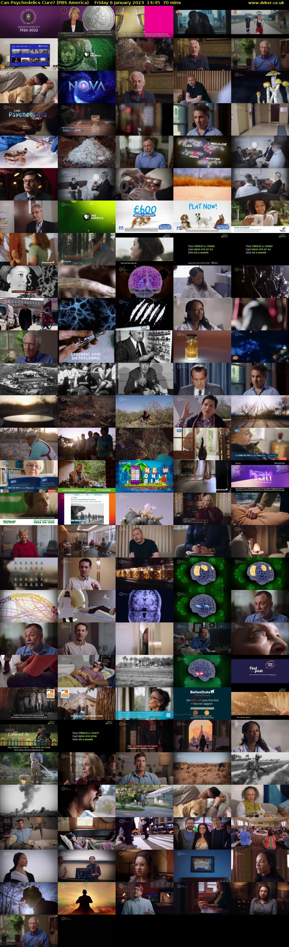 Can Psychedelics Cure? (PBS America) Friday 6 January 2023 14:45 - 15:55