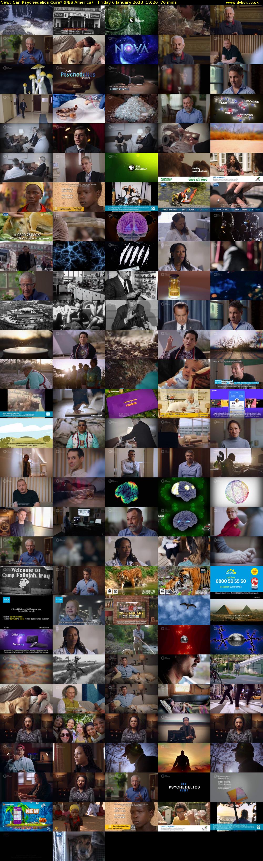 Can Psychedelics Cure? (PBS America) Friday 6 January 2023 19:20 - 20:30