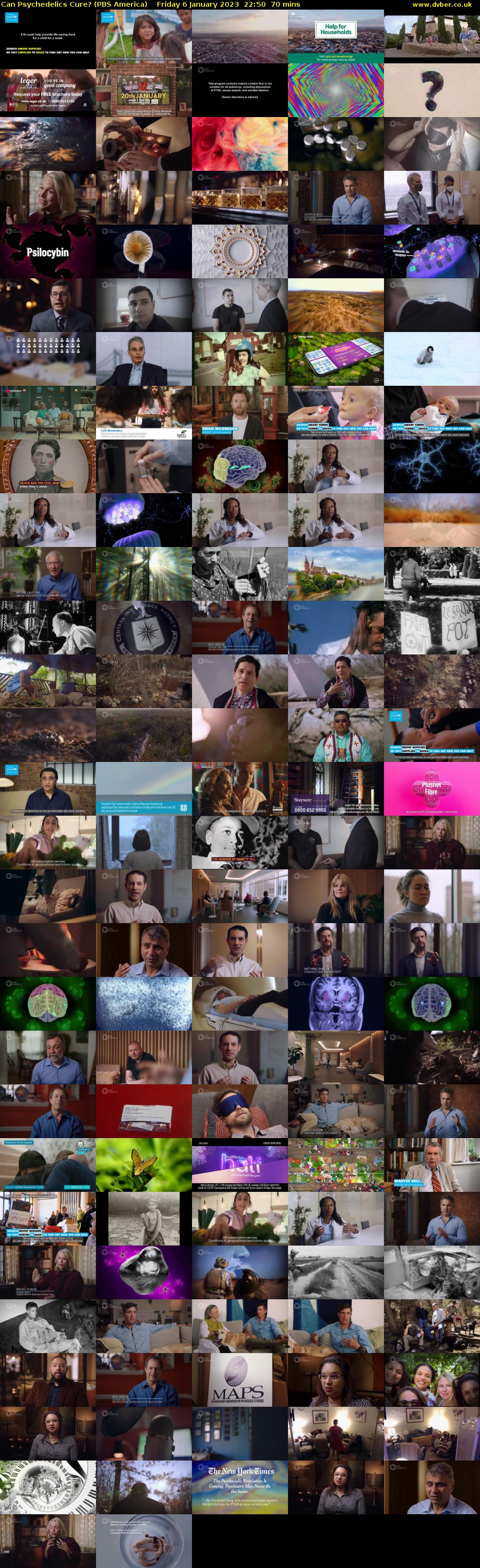 Can Psychedelics Cure? (PBS America) Friday 6 January 2023 22:50 - 00:00