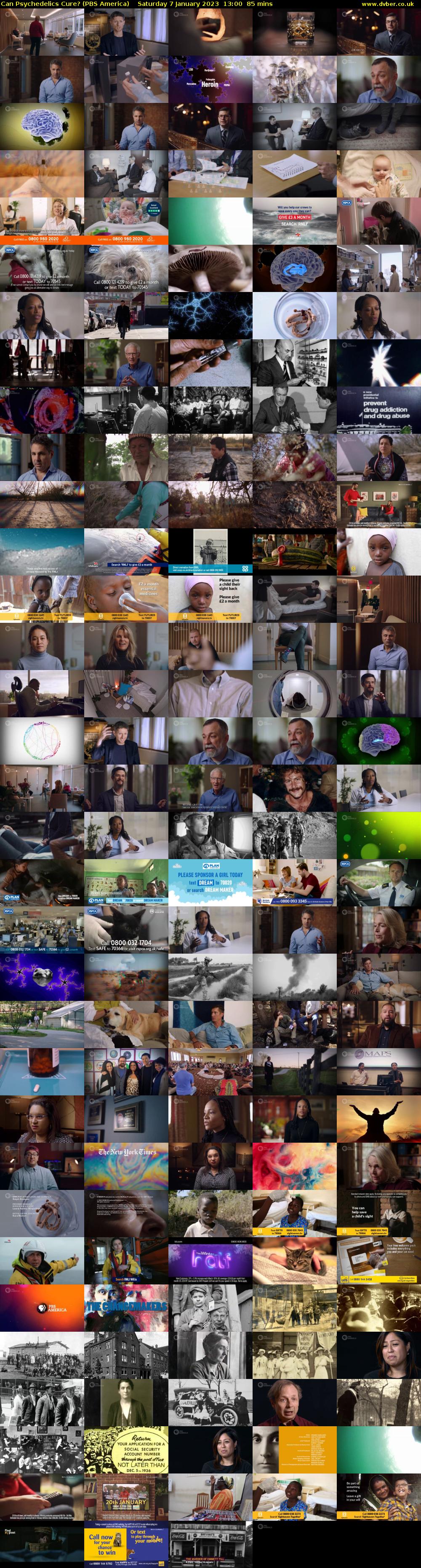 Can Psychedelics Cure? (PBS America) Saturday 7 January 2023 13:00 - 14:25
