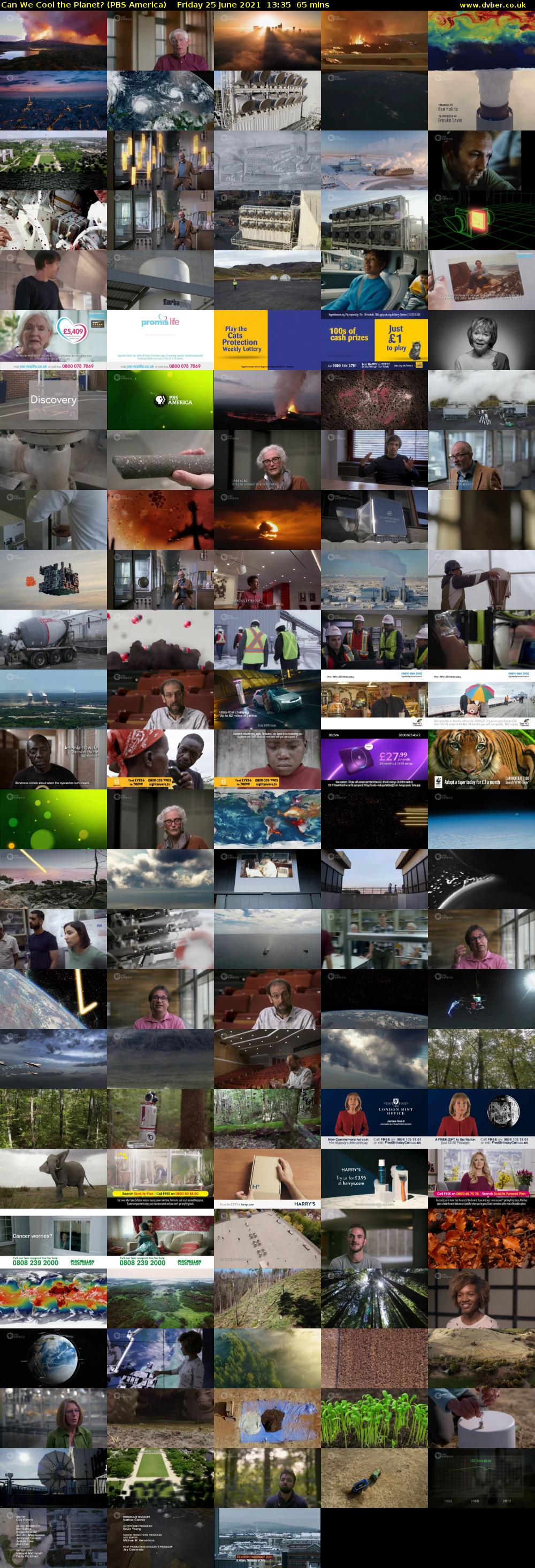 Can We Cool the Planet? (PBS America) Friday 25 June 2021 13:35 - 14:40