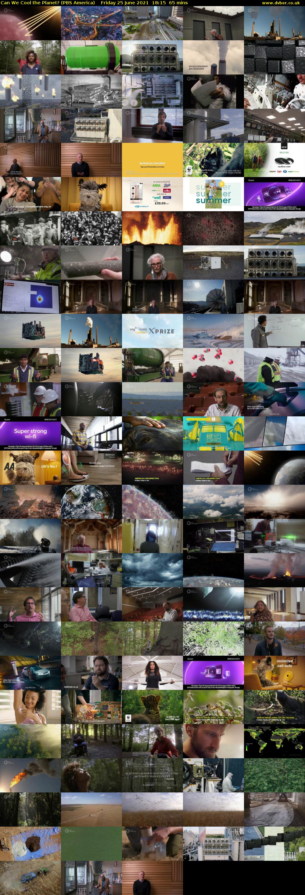 Can We Cool the Planet? (PBS America) Friday 25 June 2021 18:15 - 19:20