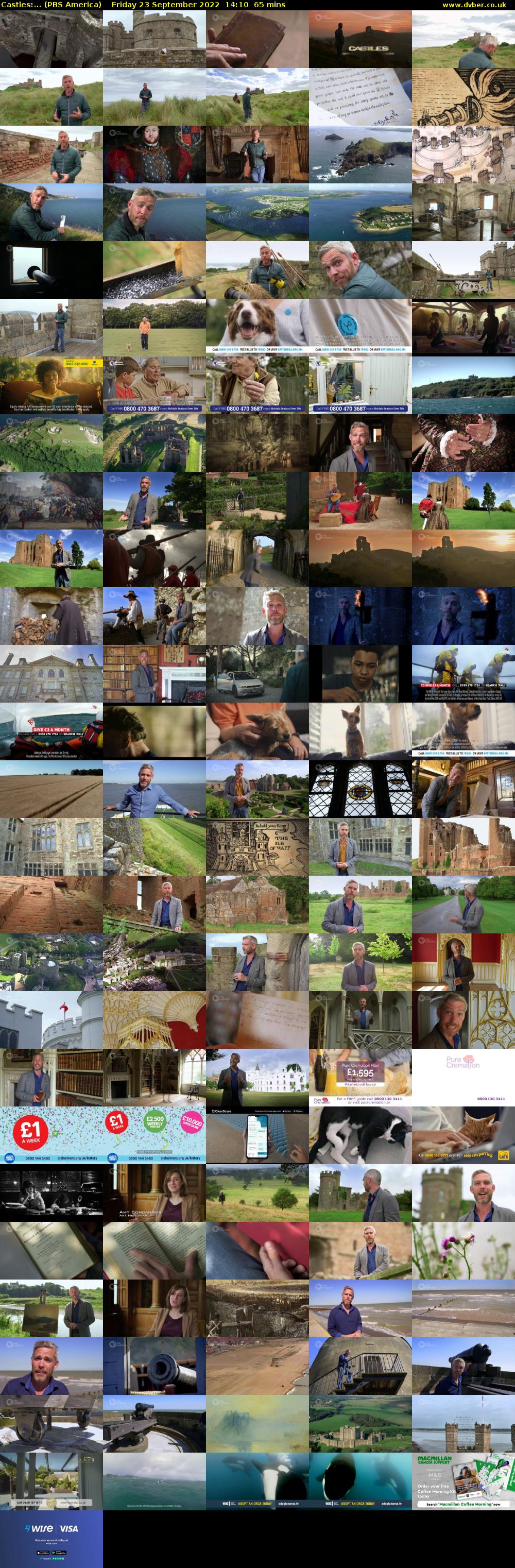 Castles:... (PBS America) Friday 23 September 2022 14:10 - 15:15