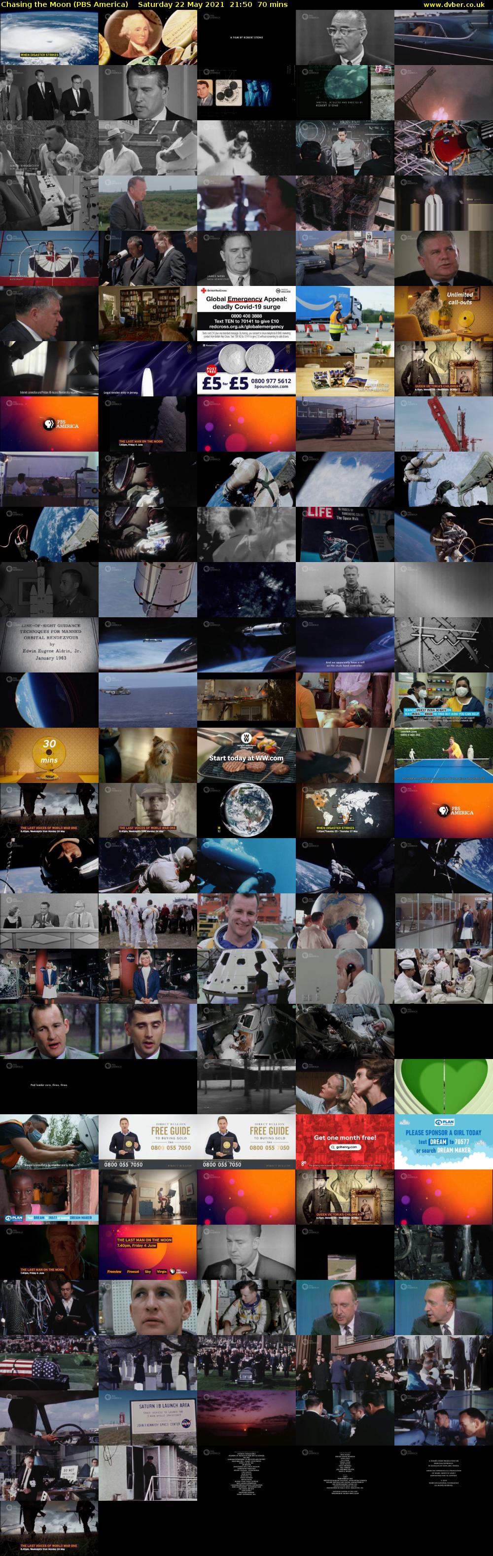 Chasing the Moon (PBS America) Saturday 22 May 2021 21:50 - 23:00