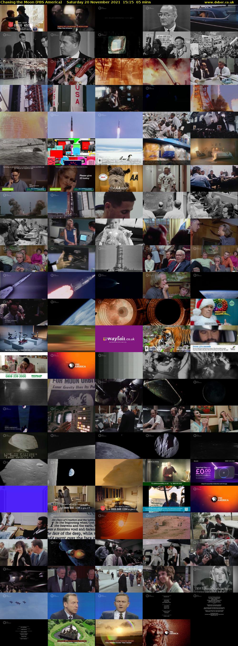 Chasing the Moon (PBS America) Saturday 20 November 2021 15:15 - 16:20