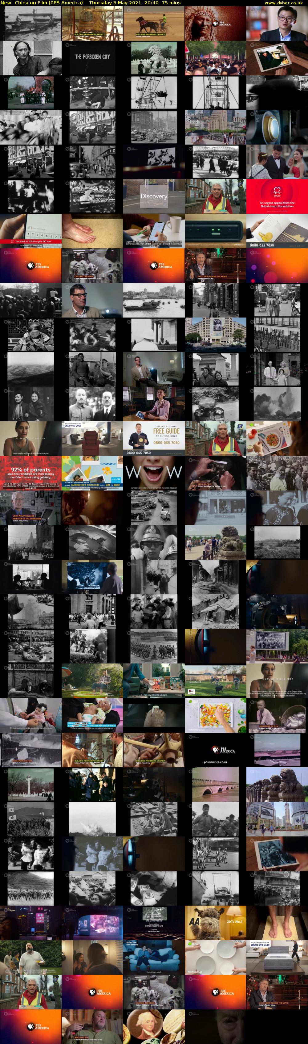 China on Film (PBS America) Thursday 6 May 2021 20:40 - 21:55