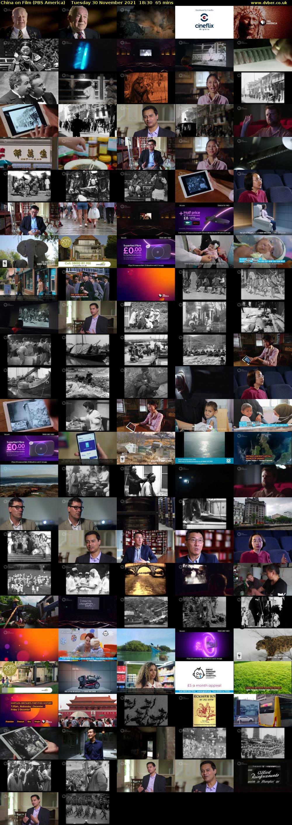 China on Film (PBS America) Tuesday 30 November 2021 18:30 - 19:35