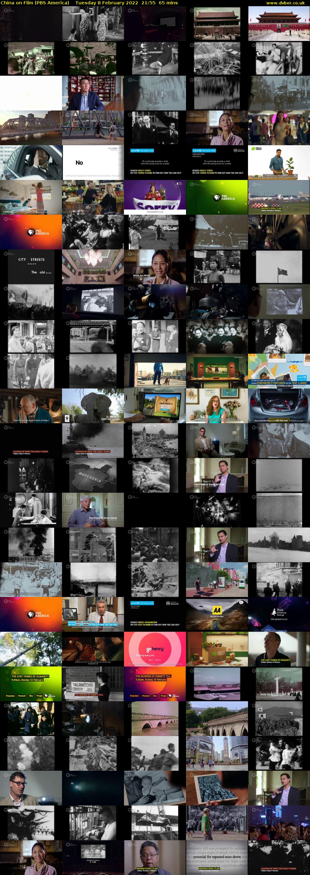 China on Film (PBS America) Tuesday 8 February 2022 21:55 - 23:00