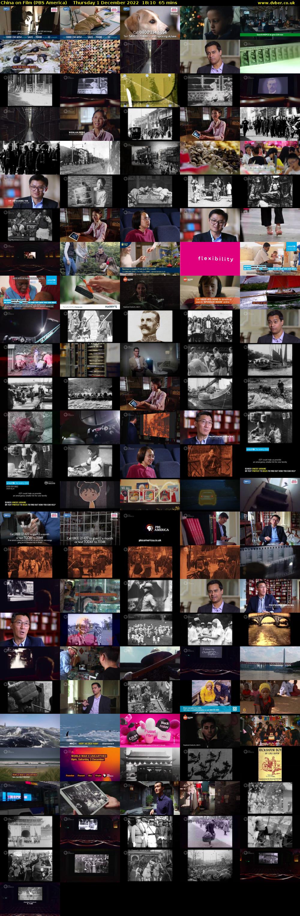 China on Film (PBS America) Thursday 1 December 2022 18:10 - 19:15