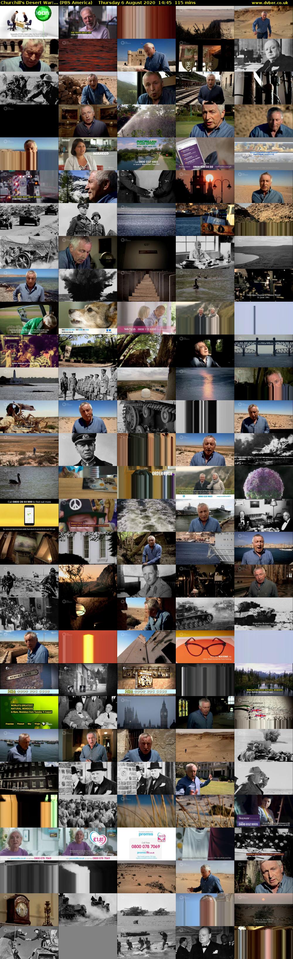 Churchill's Desert War:... (PBS America) Thursday 6 August 2020 14:45 - 16:40