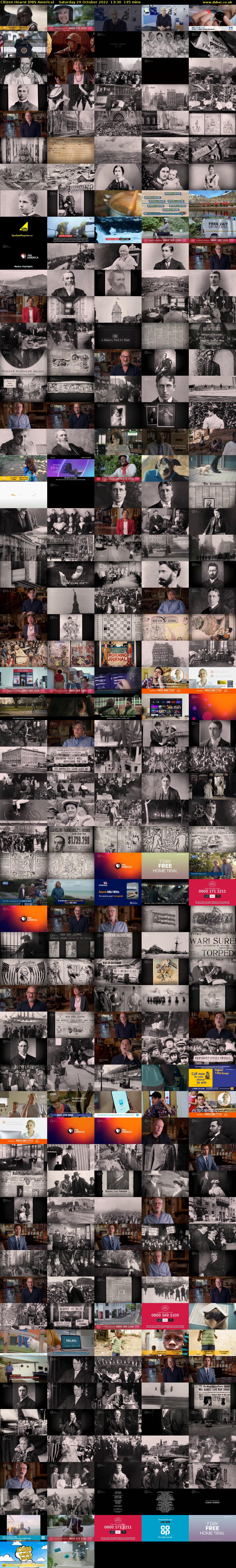 Citizen Hearst (PBS America) Saturday 29 October 2022 13:30 - 15:55