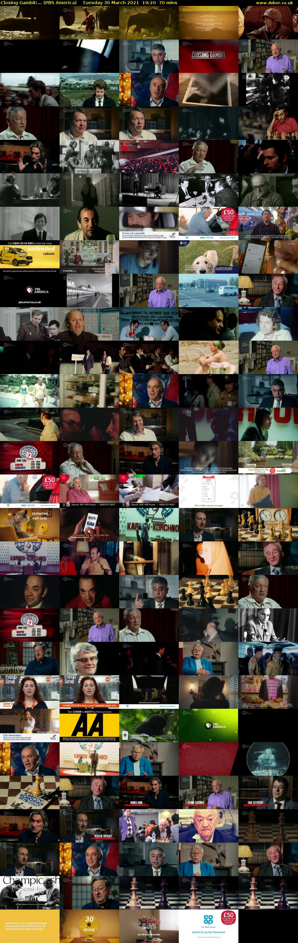 Closing Gambit:... (PBS America) Tuesday 30 March 2021 19:20 - 20:30