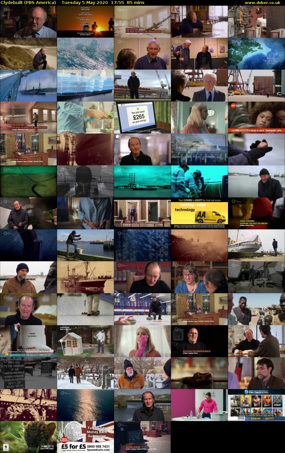 Clydebuilt (PBS America) Tuesday 5 May 2020 17:55 - 19:20