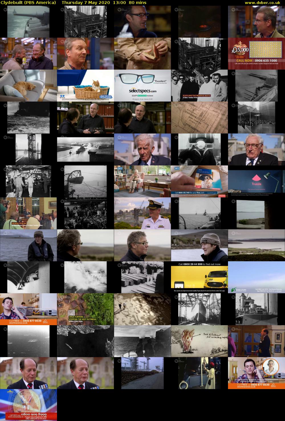 Clydebuilt (PBS America) Thursday 7 May 2020 13:00 - 14:20