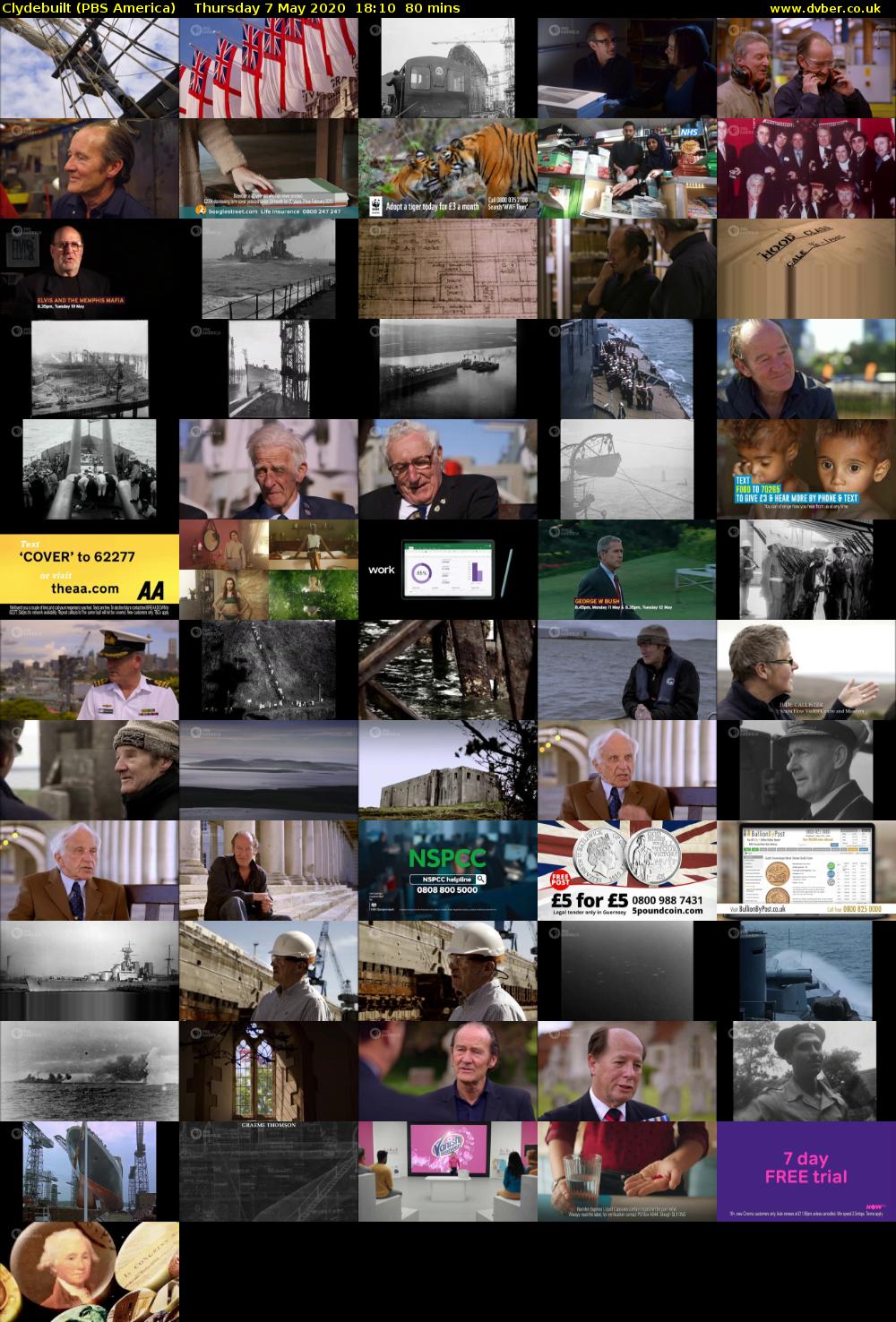 Clydebuilt (PBS America) Thursday 7 May 2020 18:10 - 19:30