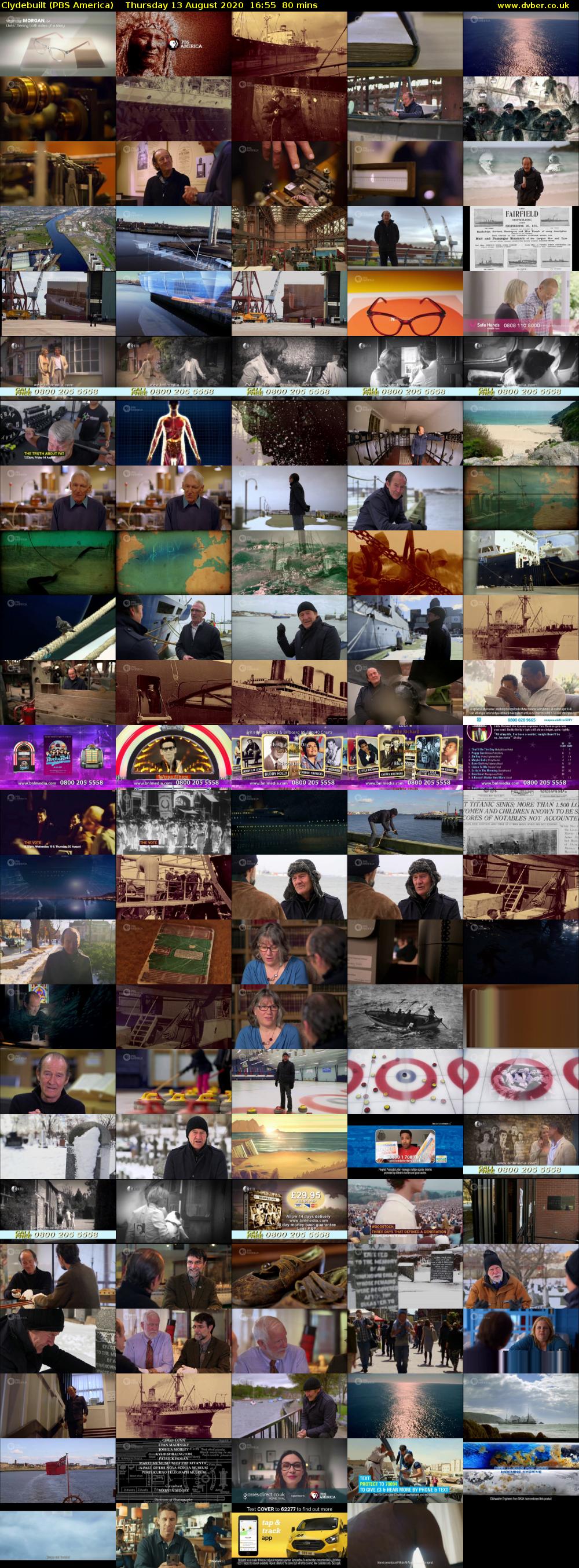 Clydebuilt (PBS America) Thursday 13 August 2020 16:55 - 18:15
