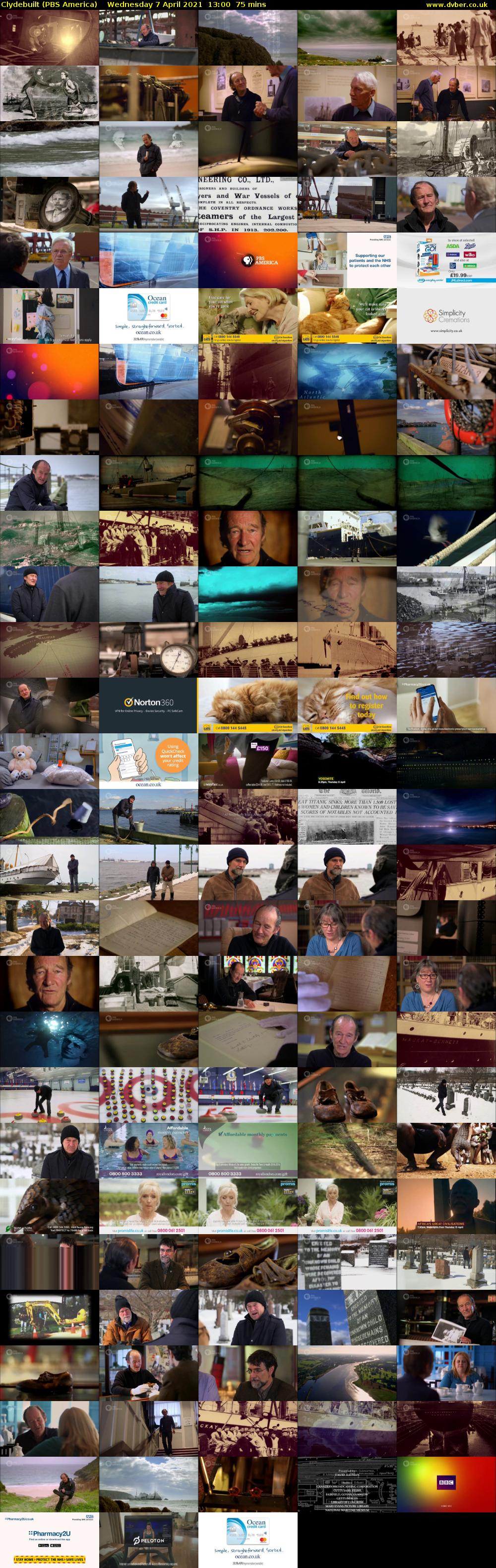 Clydebuilt (PBS America) Wednesday 7 April 2021 13:00 - 14:15