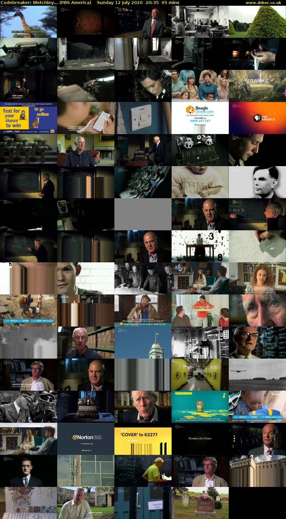 Codebreaker: Bletchley... (PBS America) Sunday 12 July 2020 20:35 - 21:40