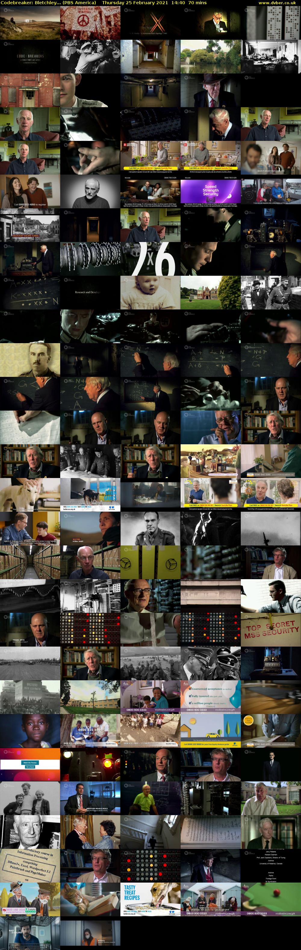 Codebreaker: Bletchley... (PBS America) Thursday 25 February 2021 14:40 - 15:50