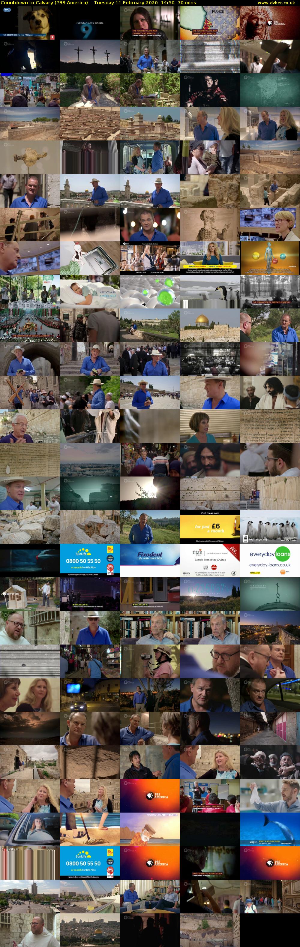 Countdown to Calvary (PBS America) Tuesday 11 February 2020 14:50 - 16:00
