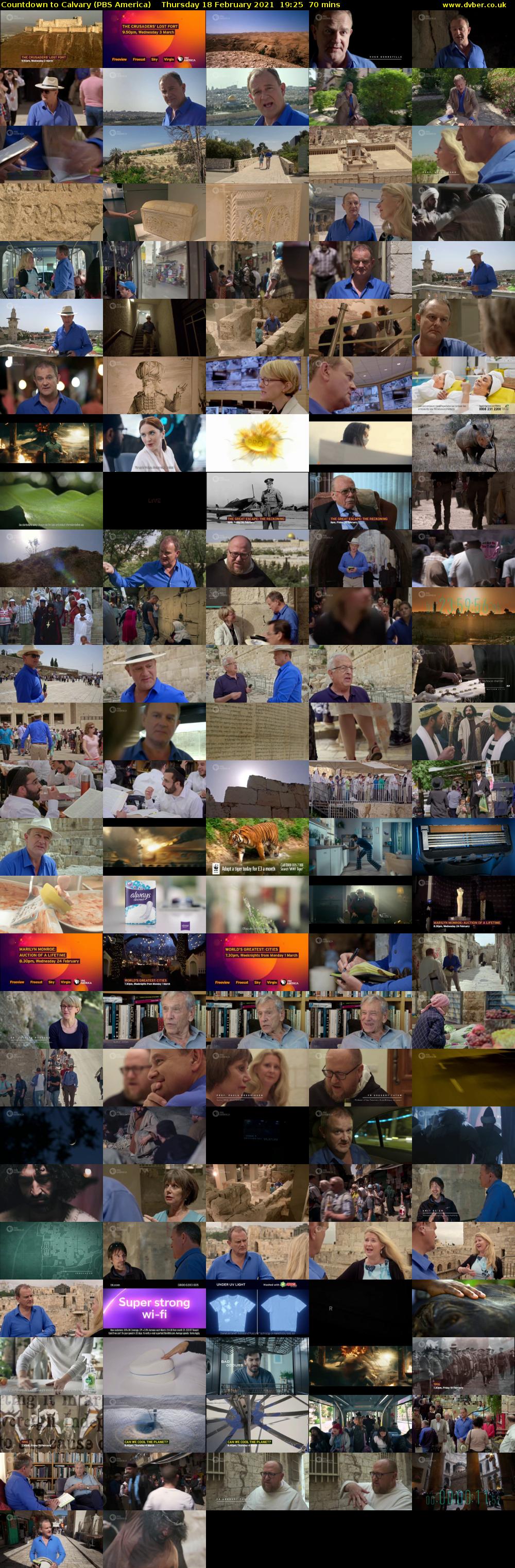 Countdown to Calvary (PBS America) Thursday 18 February 2021 19:25 - 20:35