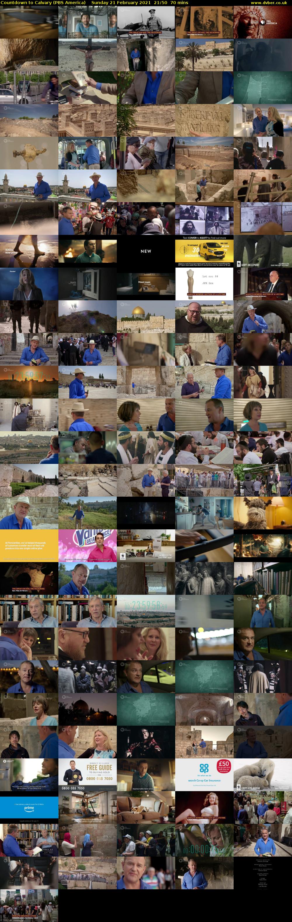 Countdown to Calvary (PBS America) Sunday 21 February 2021 21:50 - 23:00