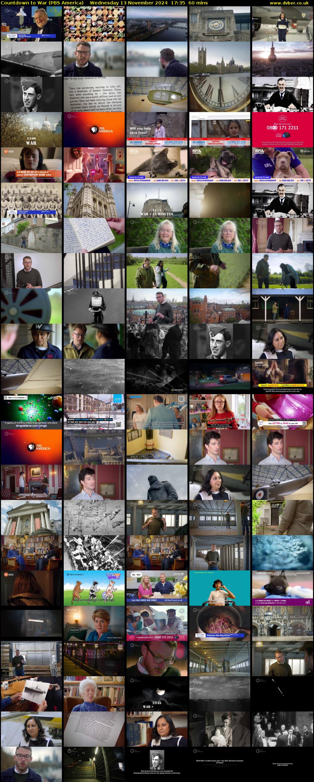 Countdown to War (PBS America) Wednesday 13 November 2024 17:35 - 18:35