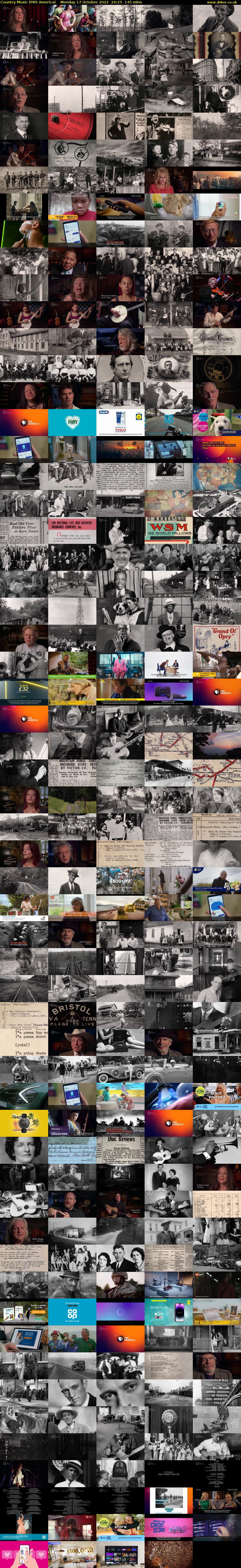 Country Music (PBS America) Monday 17 October 2022 20:25 - 22:50
