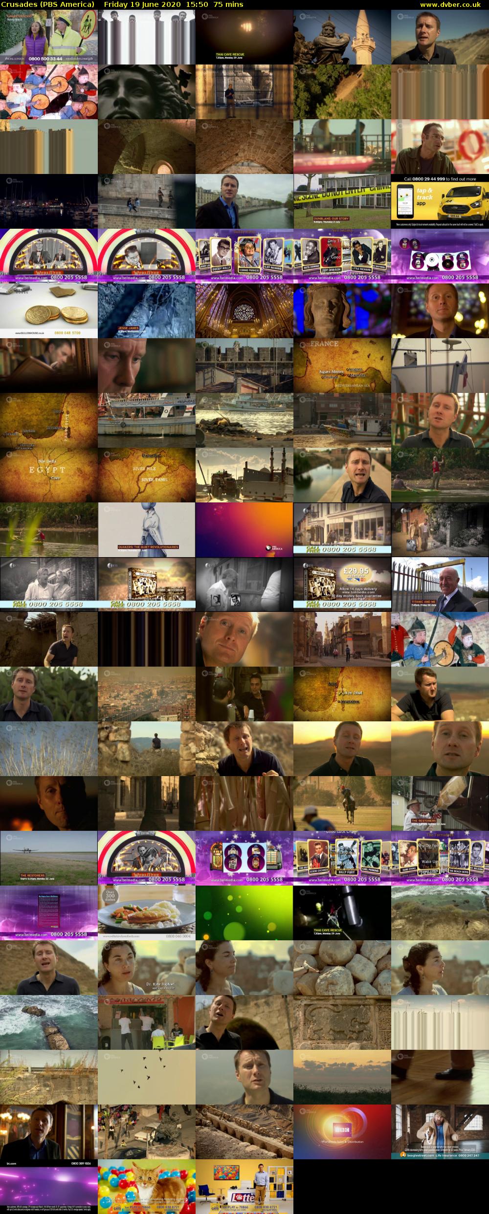Crusades (PBS America) Friday 19 June 2020 15:50 - 17:05