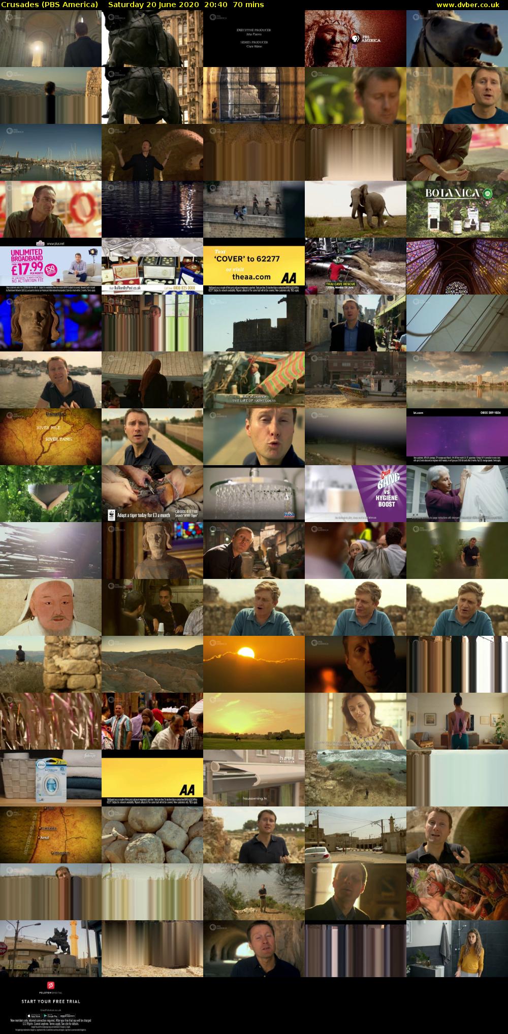 Crusades (PBS America) Saturday 20 June 2020 20:40 - 21:50