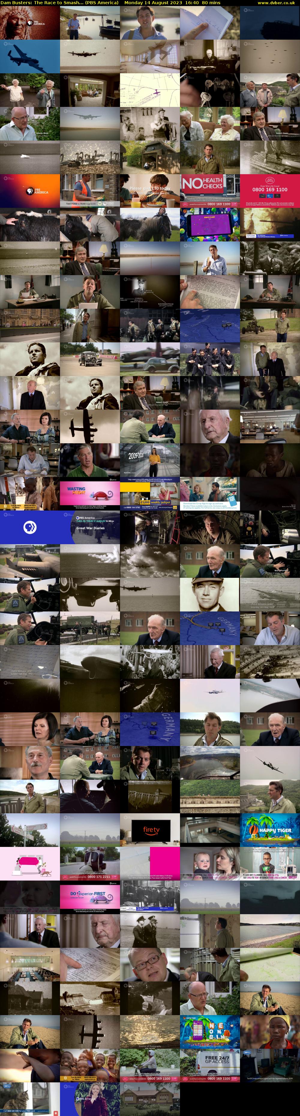Dam Busters: The Race to Smash... (PBS America) Monday 14 August 2023 16:40 - 18:00