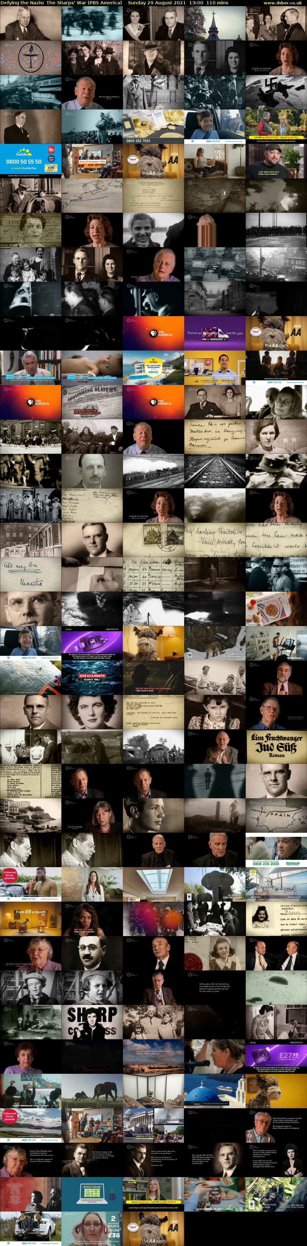 Defying the Nazis: The Sharps' War (PBS America) Sunday 29 August 2021 13:00 - 14:50