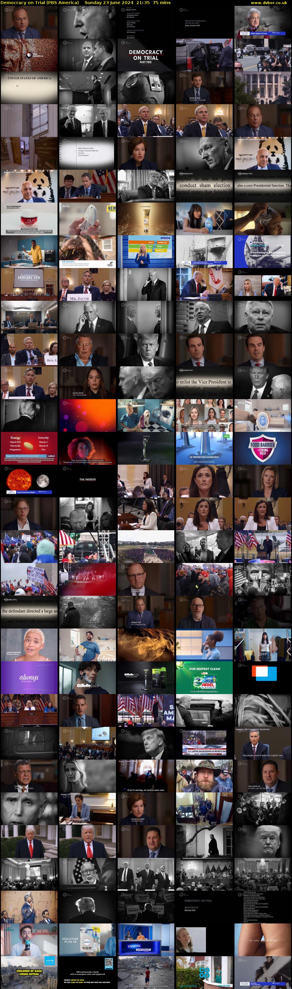 Democracy on Trial (PBS America) Sunday 23 June 2024 21:35 - 22:50