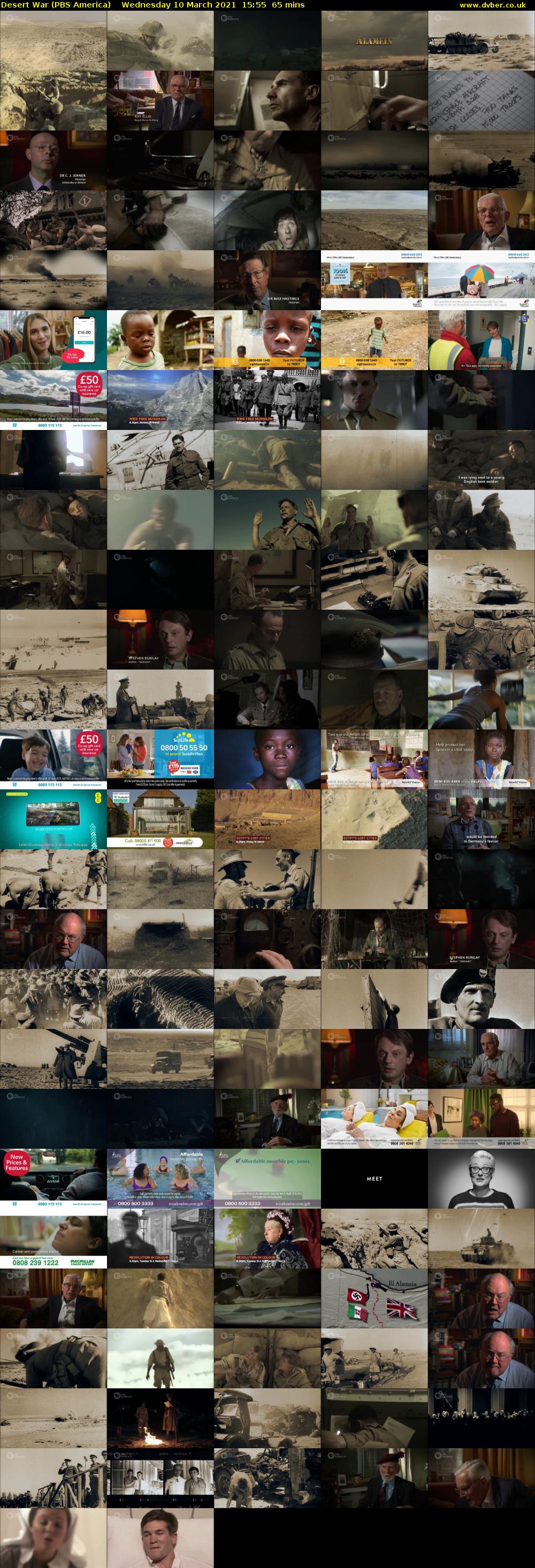 Desert War (PBS America) Wednesday 10 March 2021 15:55 - 17:00