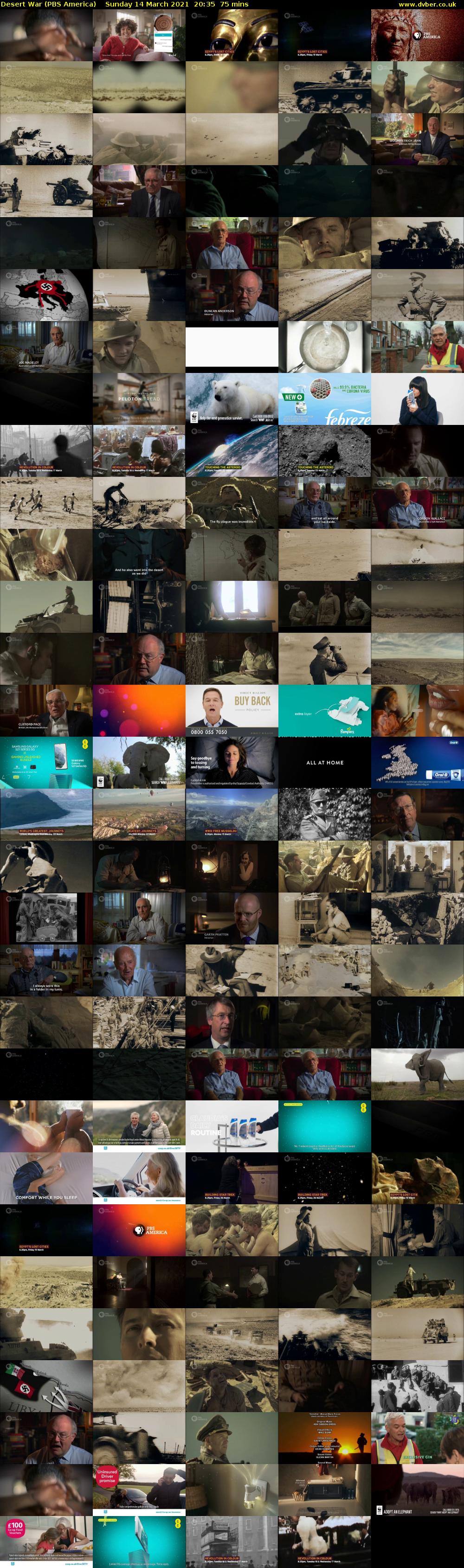 Desert War (PBS America) Sunday 14 March 2021 20:35 - 21:50