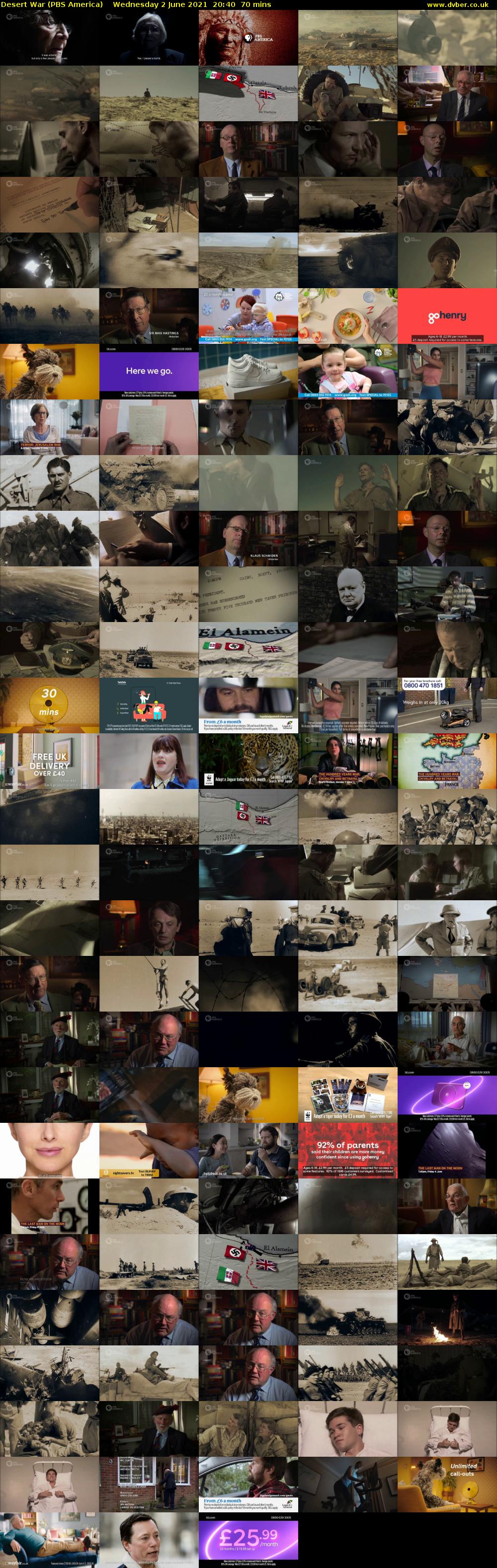Desert War (PBS America) Wednesday 2 June 2021 20:40 - 21:50