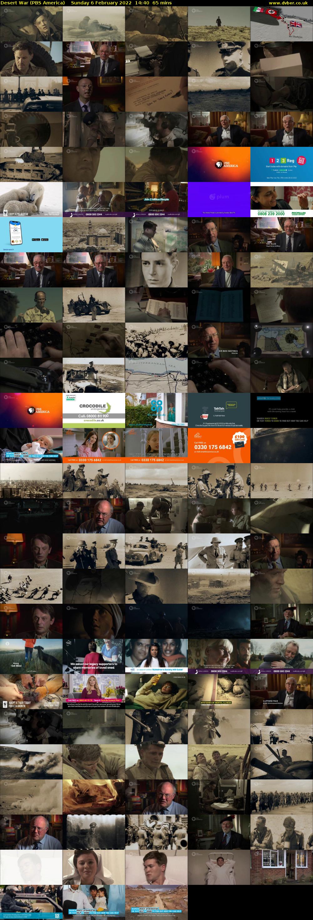 Desert War (PBS America) Sunday 6 February 2022 14:40 - 15:45