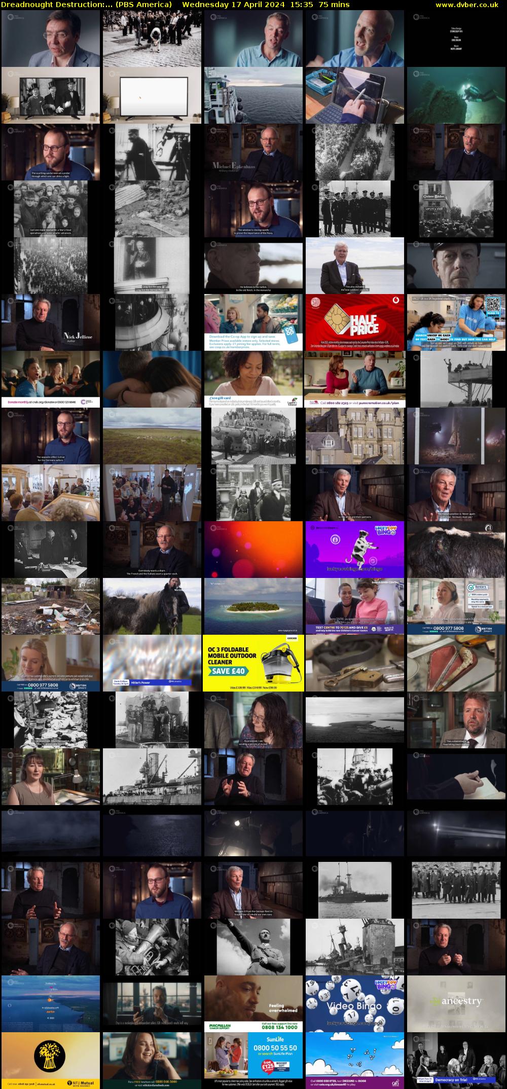 Dreadnought Destruction:... (PBS America) Wednesday 17 April 2024 15:35 - 16:50