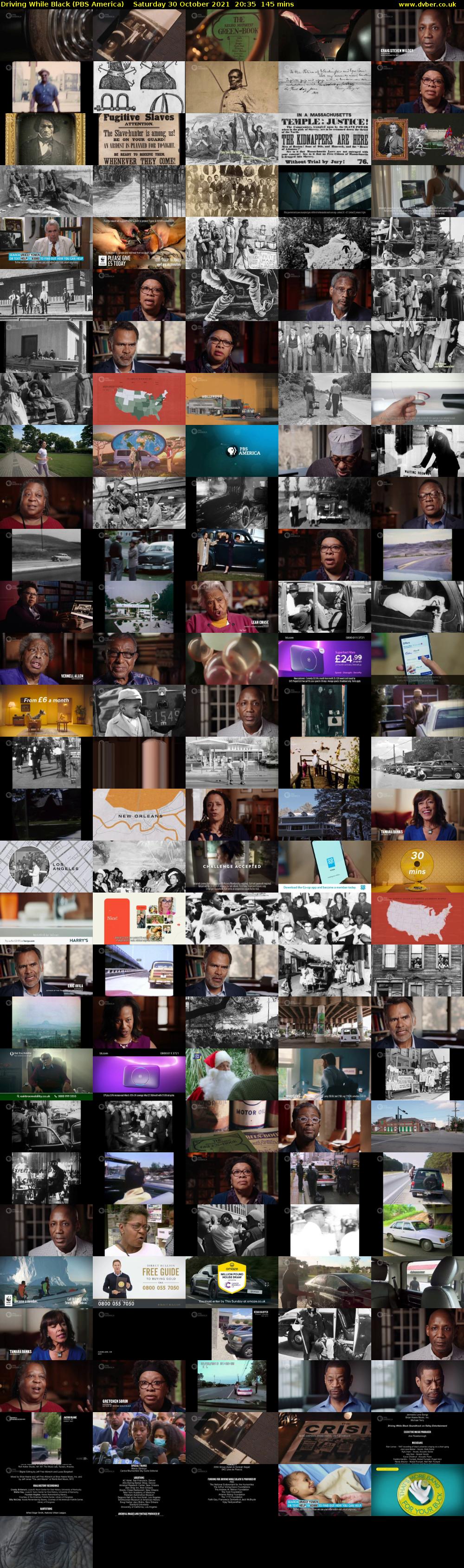 Driving While Black (PBS America) Saturday 30 October 2021 20:35 - 23:00