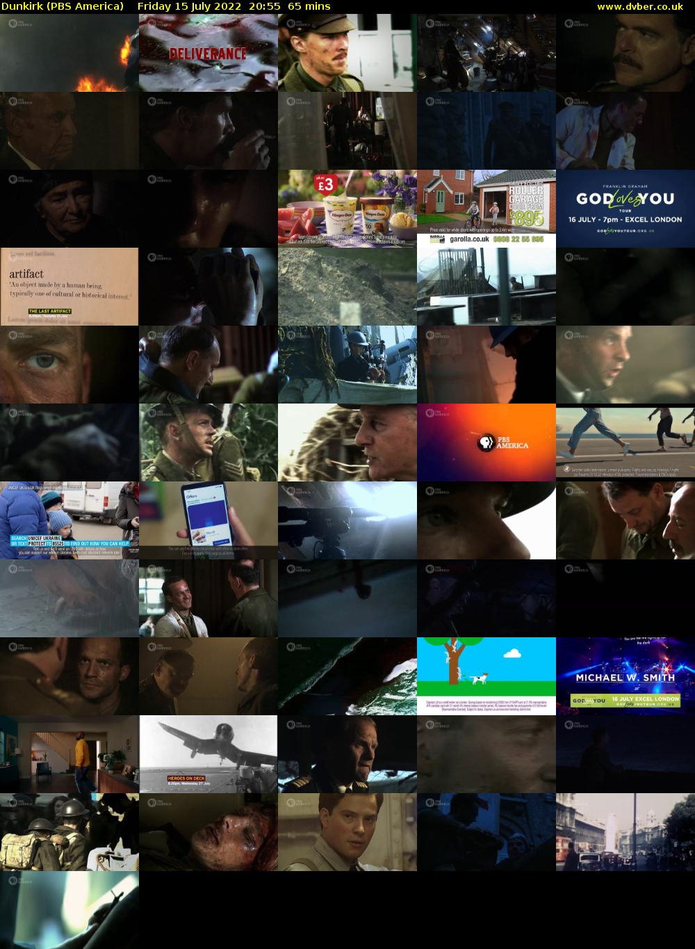 Dunkirk (PBS America) Friday 15 July 2022 20:55 - 22:00