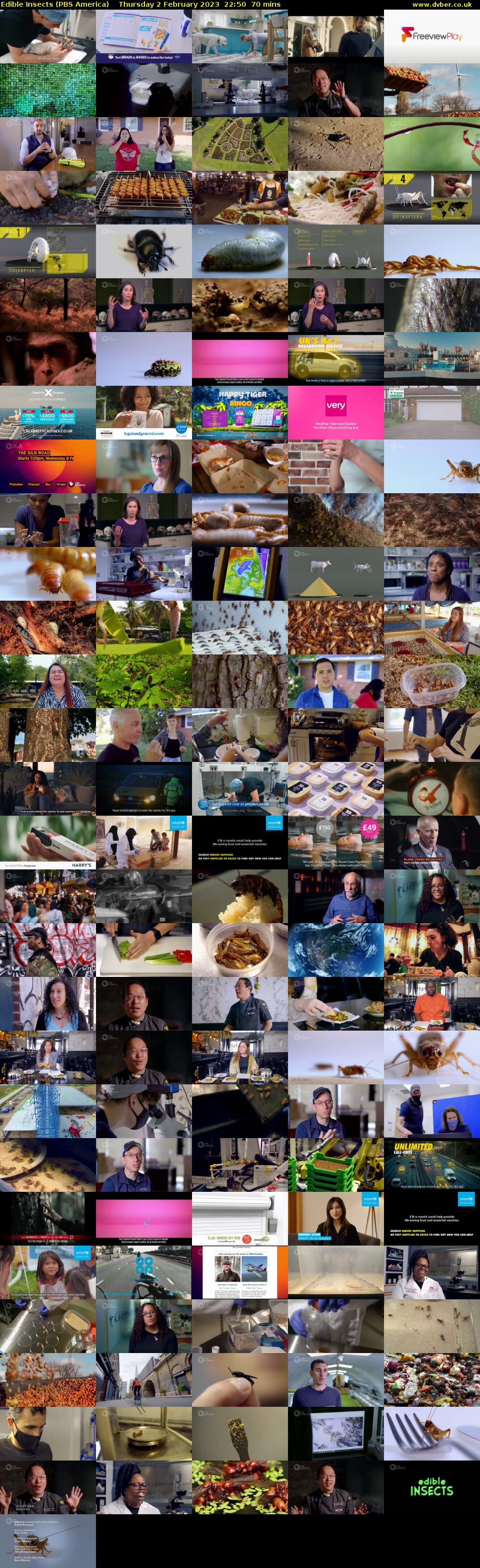 Edible Insects (PBS America) Thursday 2 February 2023 22:50 - 00:00