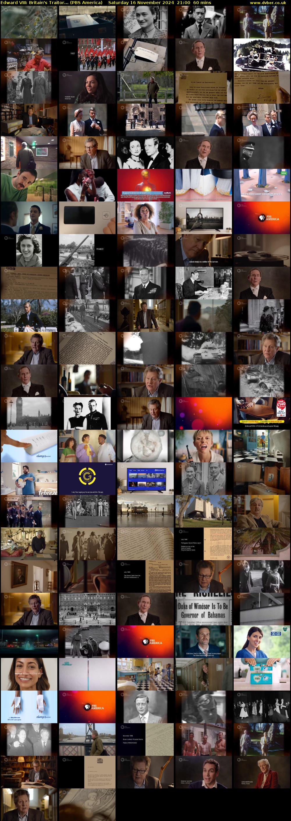 Edward VIII: Britain's Traitor... (PBS America) Saturday 16 November 2024 21:00 - 22:00