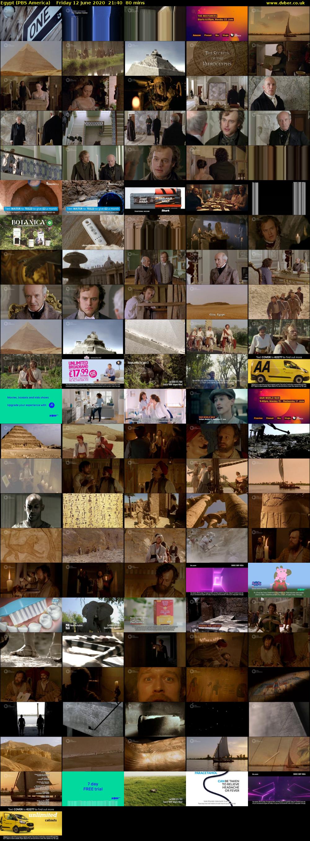 Egypt (PBS America) Friday 12 June 2020 21:40 - 23:00