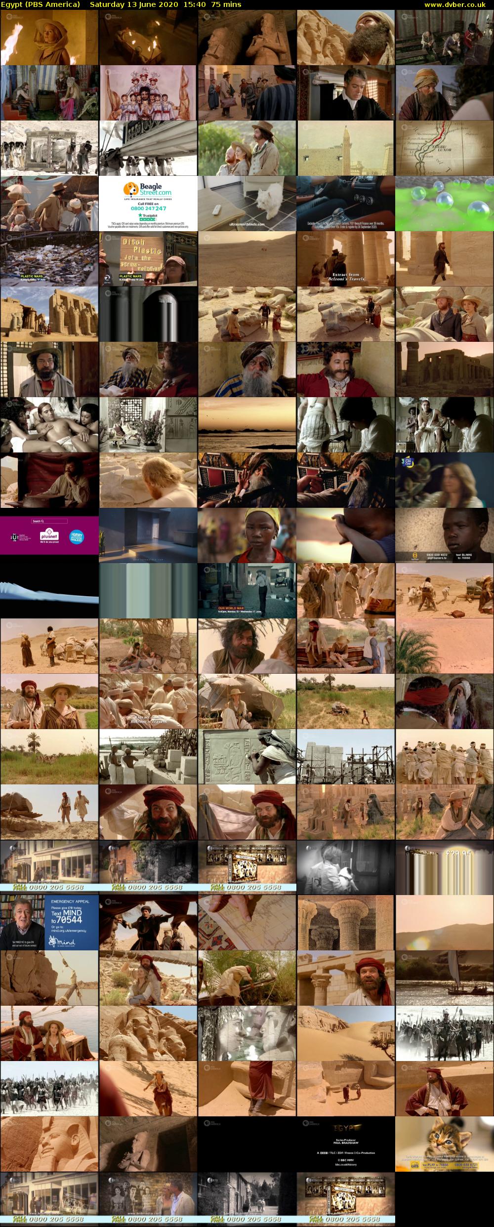 Egypt (PBS America) Saturday 13 June 2020 15:40 - 16:55