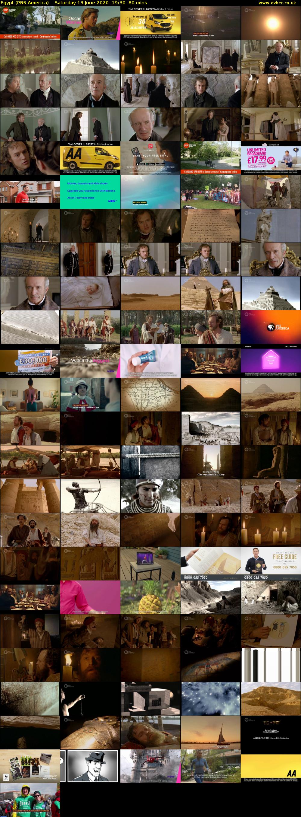 Egypt (PBS America) Saturday 13 June 2020 19:30 - 20:50