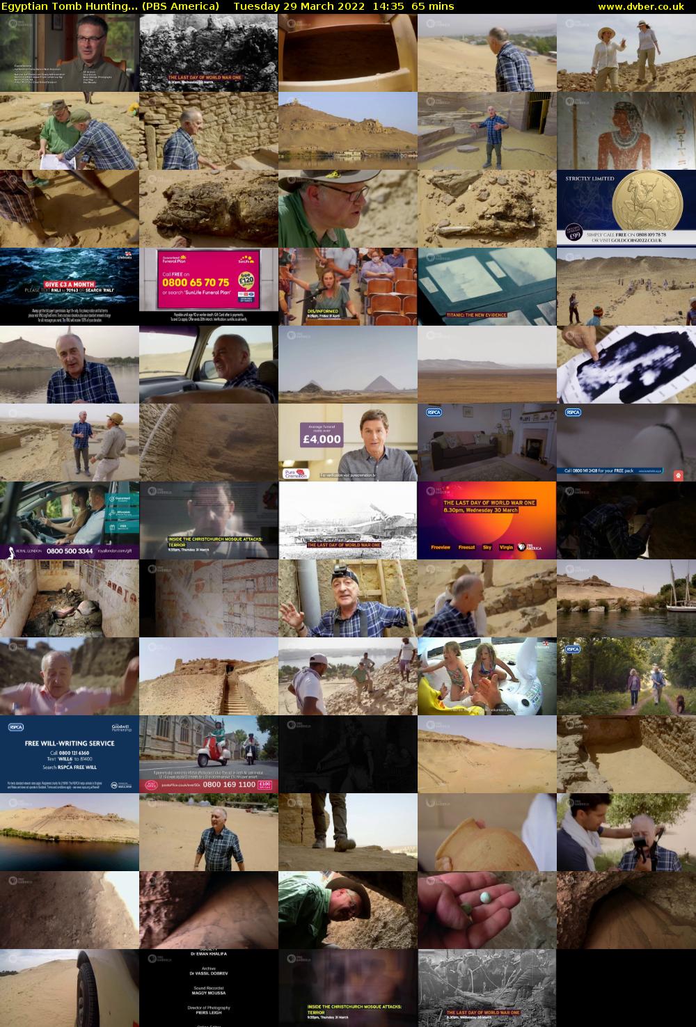 Egyptian Tomb Hunting... (PBS America) Tuesday 29 March 2022 14:35 - 15:40